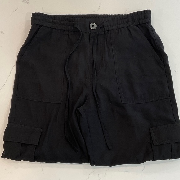 Zara Black Cargo Pants - Picture 2 of 4